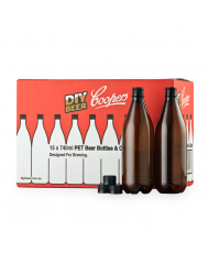 Coopers PET Beer Bottles and Caps (15 x 740ml)